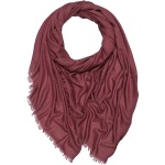 Najaars sjaal wol & katoen, bordeaux rood
